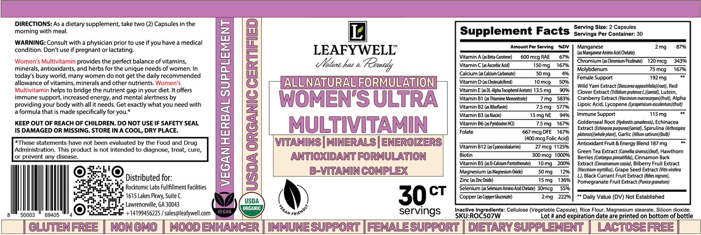 Ultra Vitamins for Women