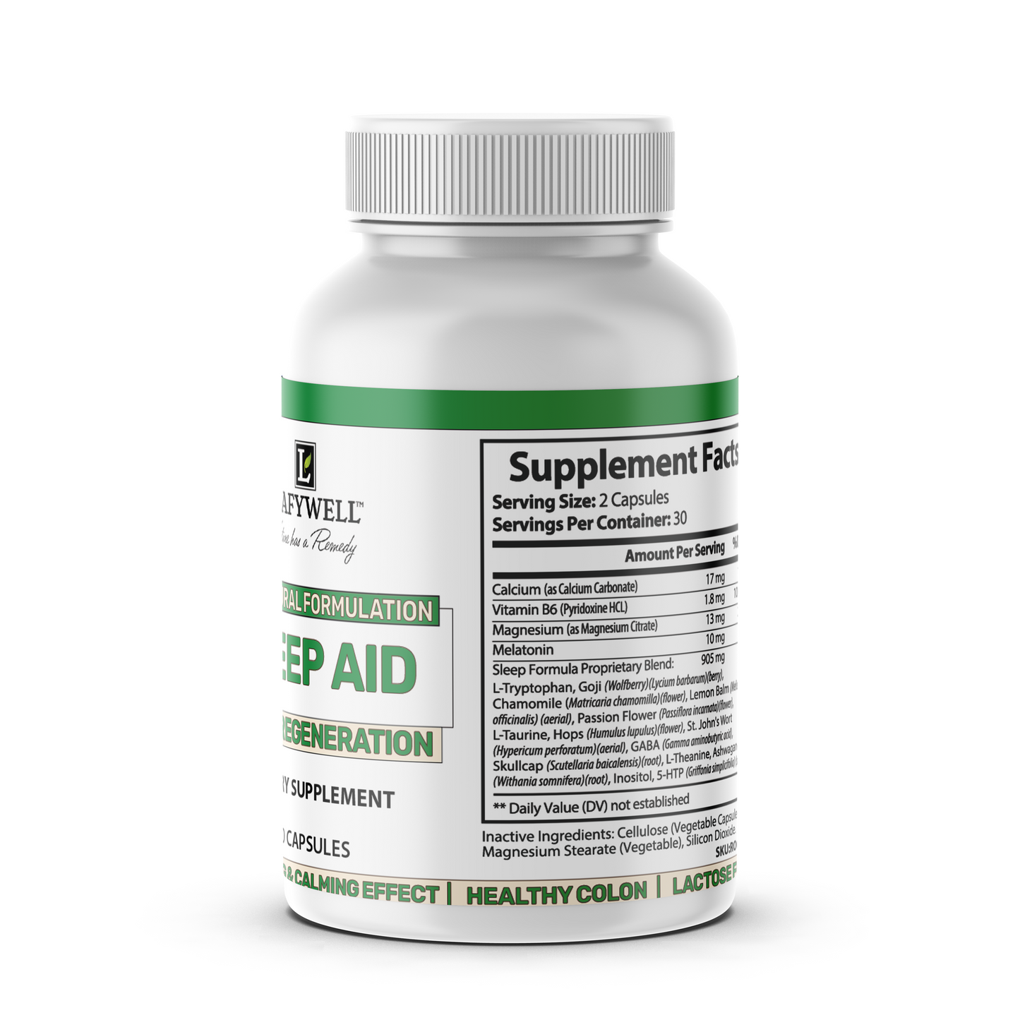 Sleep Aid – Body Regeneration – 60 Capsules