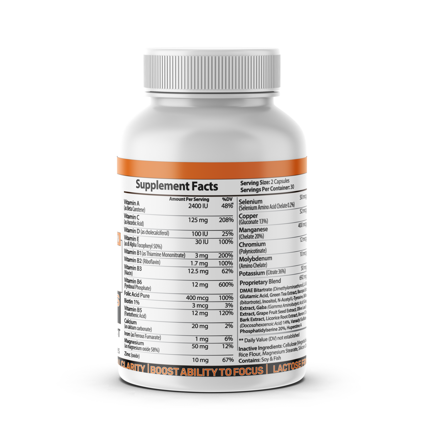 Neuro Plus – Brain & Focus Formula – 60 Capsules