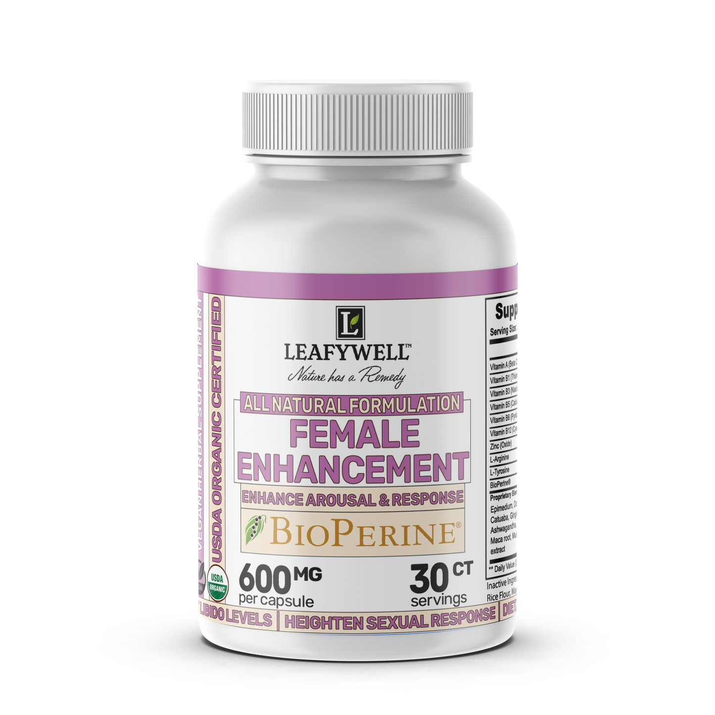 Female Enhancement – Enhance Arousal & Response BioPerine™ – 30 Capsules