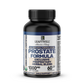 Black supplement bottle labeled 'Prostate Formula' by Leafywell on a white background